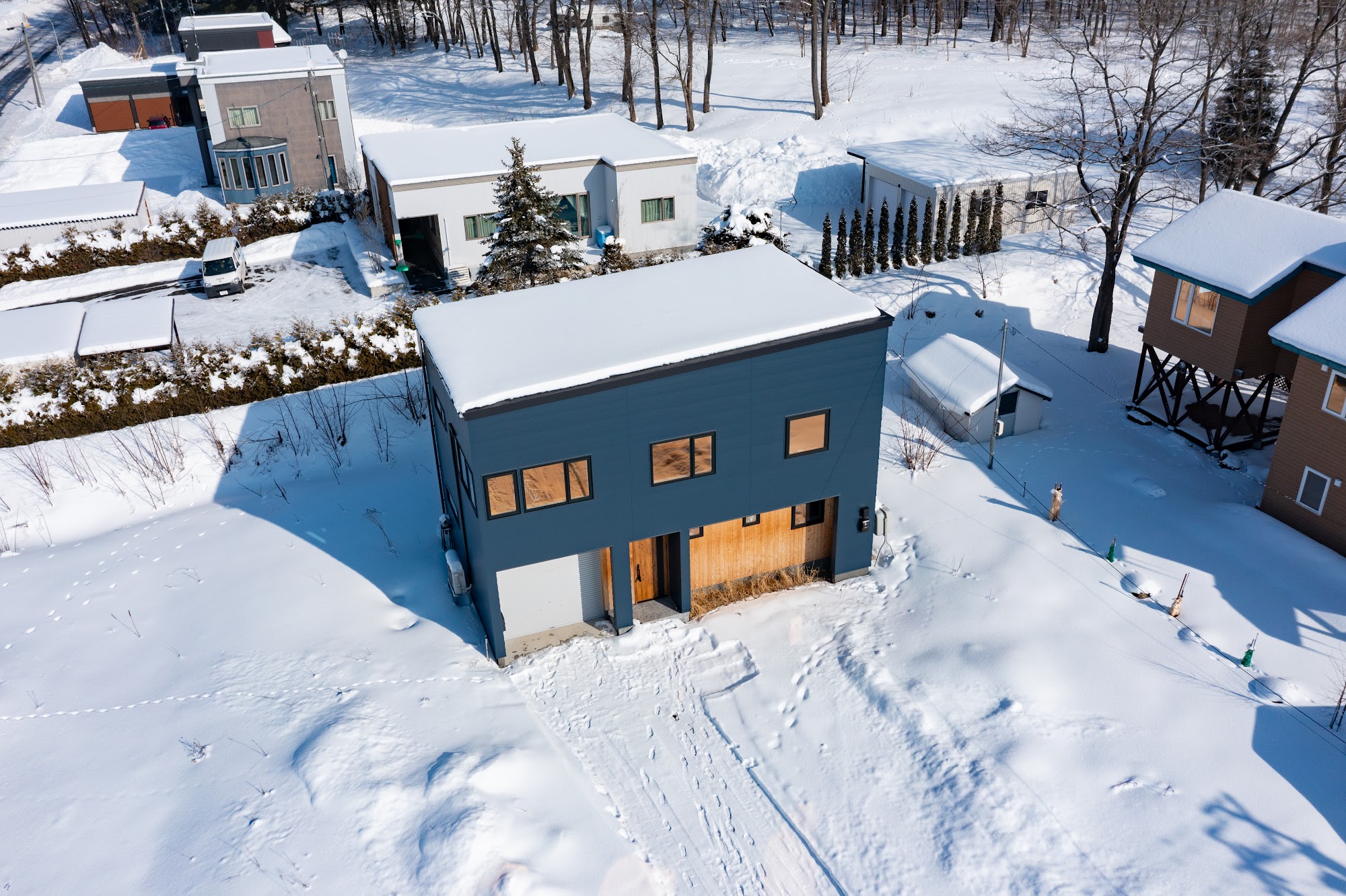 Winter at Torinuma Villa